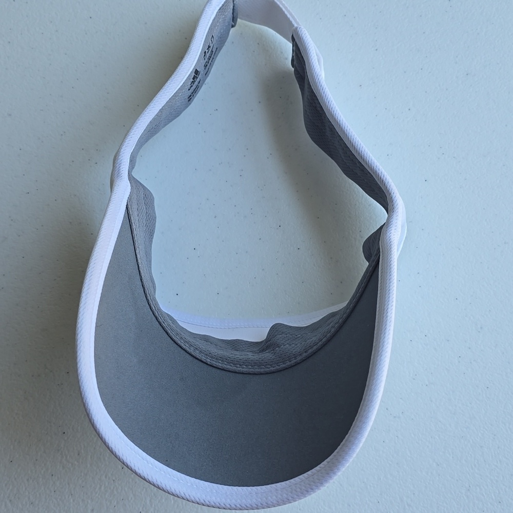 Adidas White Visor Hat - Picture 7 of 9